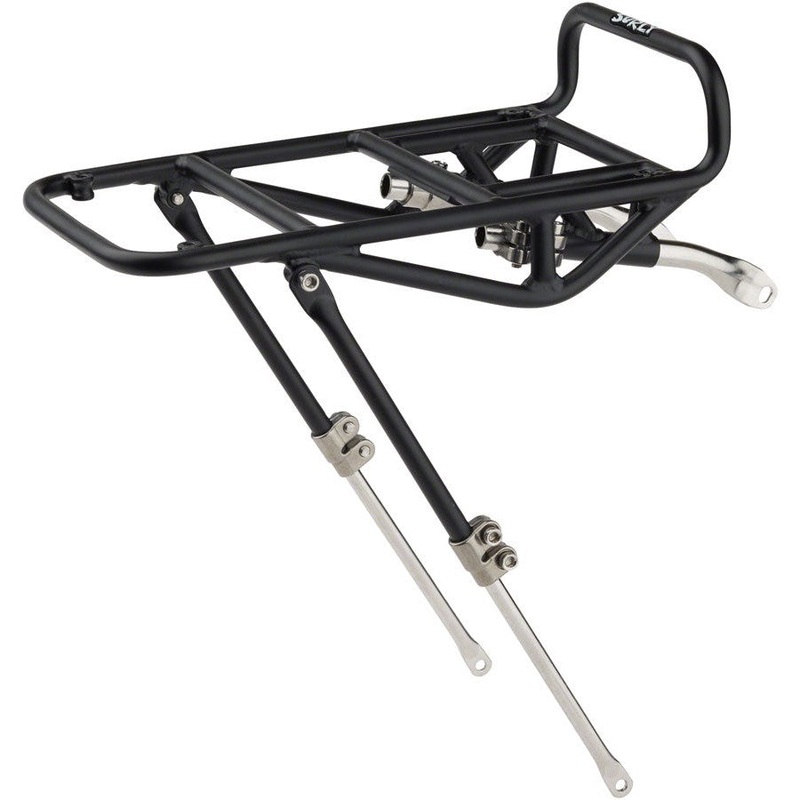8-Pack Rack Front Rack Black
