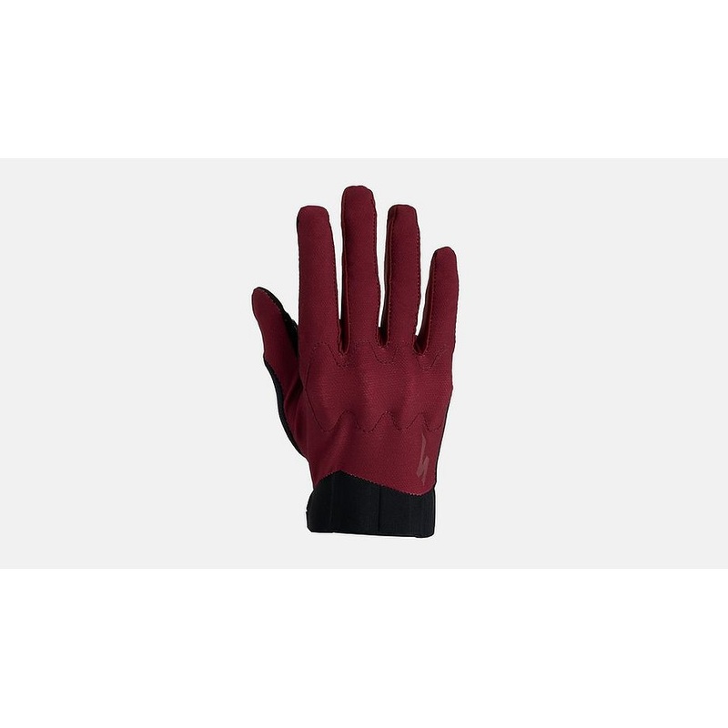 trail d3o glove lf wmn garnet red s