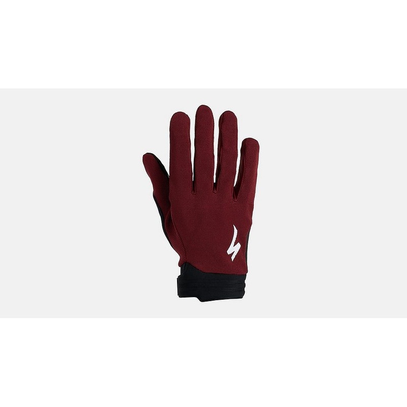 trail glove lf men garnet red s