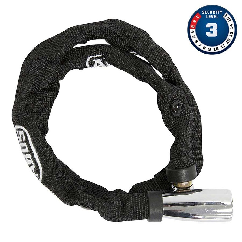 1500 Web Chain Lock Key 4mm 60cm 2 Black