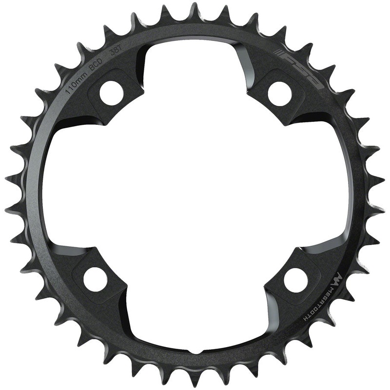 Gossamer Pro MegaTooth Chainring – 38t 110 ABS BCD 4-Bolt Aluminum For 1 x 11-Speed