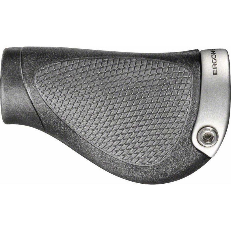 GP1 Grips – Lock-On Twistshift Large Black/Gray Black/Gray