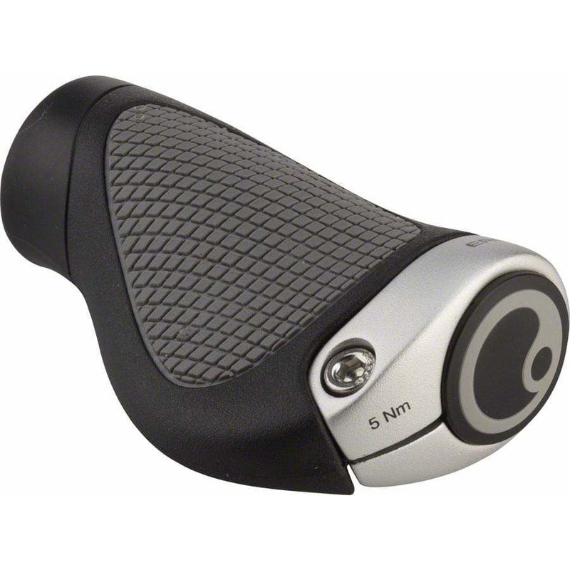 GP1 Grips – Lock-On Twistshift Small Black/Gray Black/Gray