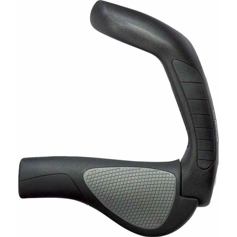 GP5 Grips – Black/Gray Lock-On Large Black/Gray