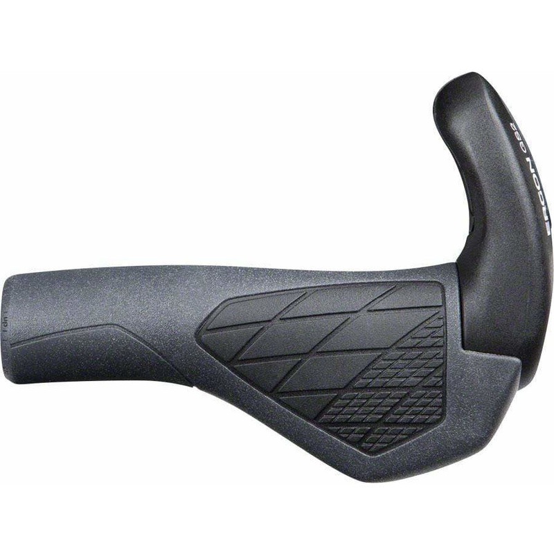 GS2 Grips – Black/Gray Lock-On Small Black/Gray