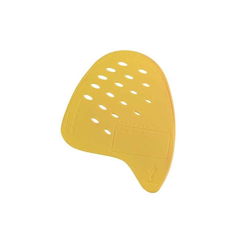 bg internal valgus wedge 20pk bg fitting yellow/valgus 49-50