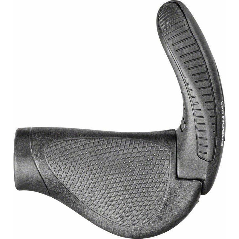 GP3 Grips – Lock-On Twistshift Large Black/Gray Black/Gray