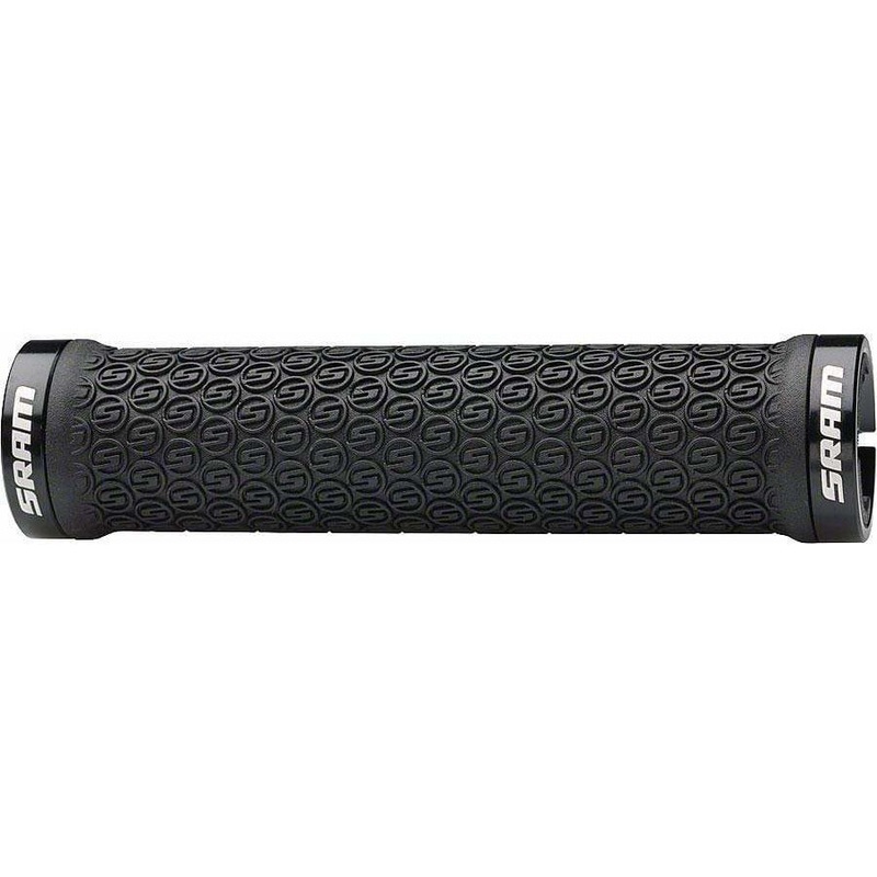 Locking Bike Handlebar Grips – Black, Lock-On Black