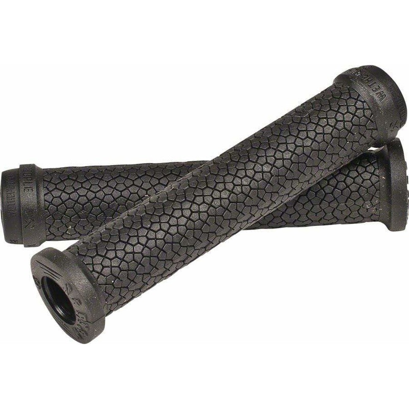 Raptor Bike Handlebar Grips – Black Black