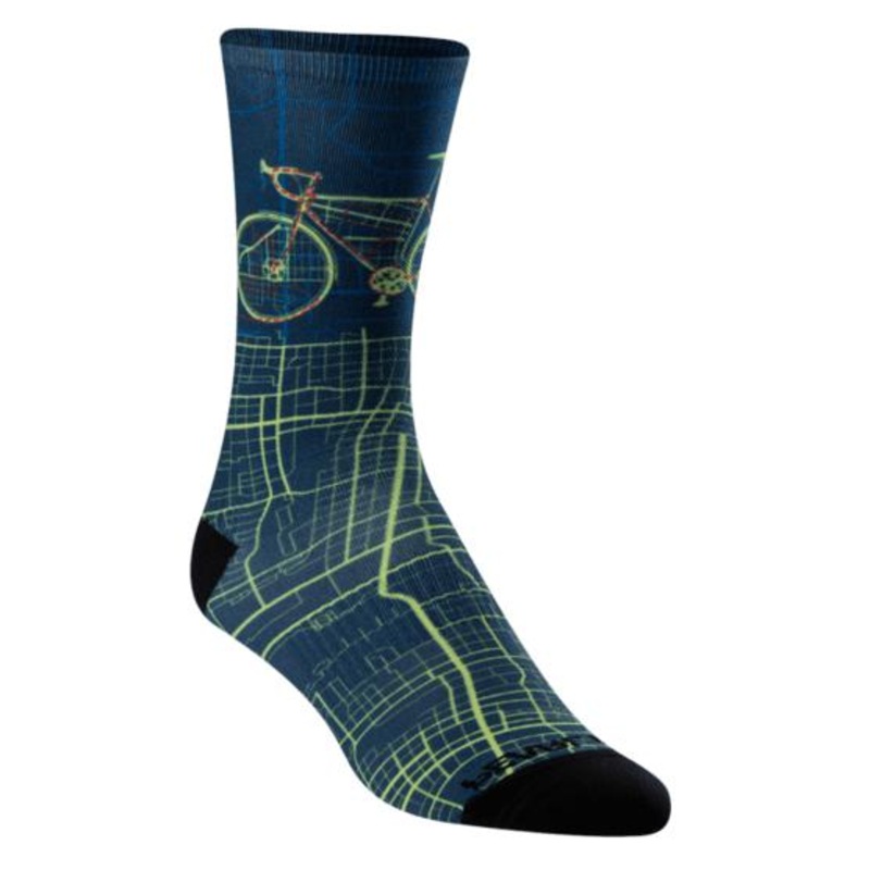 Pro Tall Cycling Socks – Blue Blue Medium