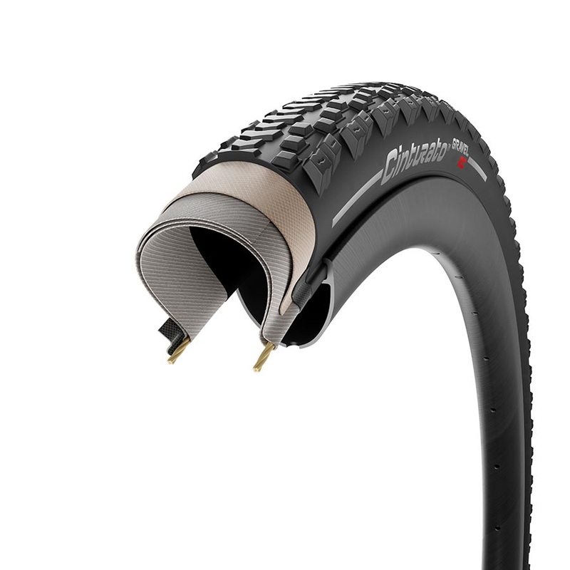 Cinturato Gravel RC Tire – 700 x 35 Tubeless Folding Black 700 x 35c