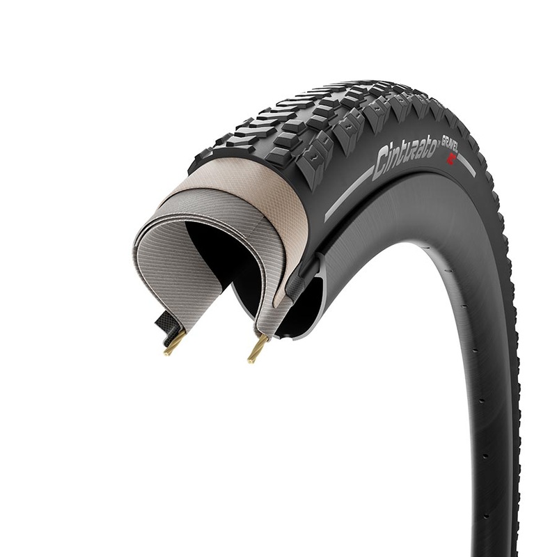 Cinturato Gravel RC Tire – 700 x 45 Tubeless Folding Black 700 x 45c