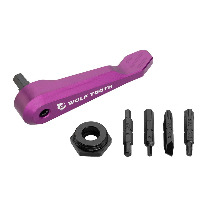 Components Axle Handle Multi-Tool Purple