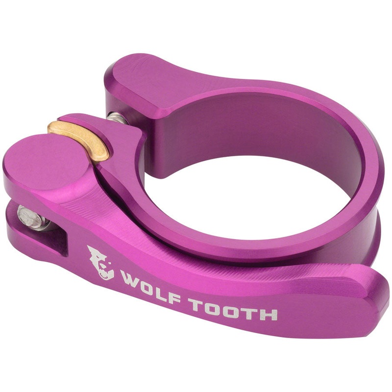 Components Quick Release Seatpost Clamp – 28.6mm Purple