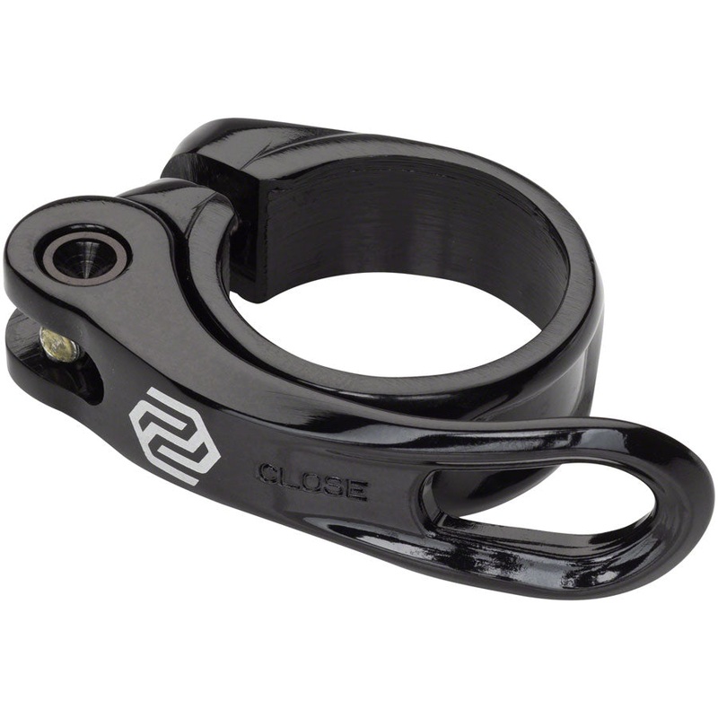 QR-1 Quick Release Seatpost Clamp – 34.9mm Black