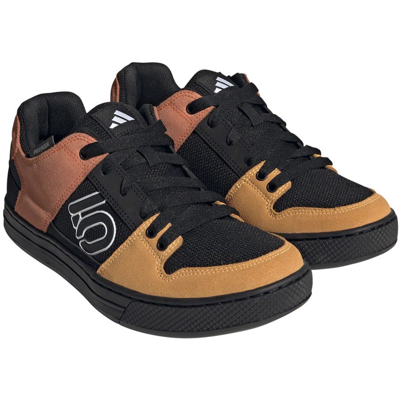 Freerider Flat Shoes – Mens Core Black/Ftwr White/Impact Orange 12