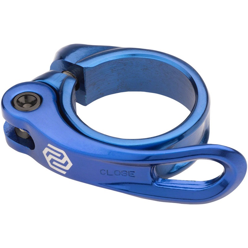 QR-1 Quick Release Seatpost Clamp – 34.9mm Blue