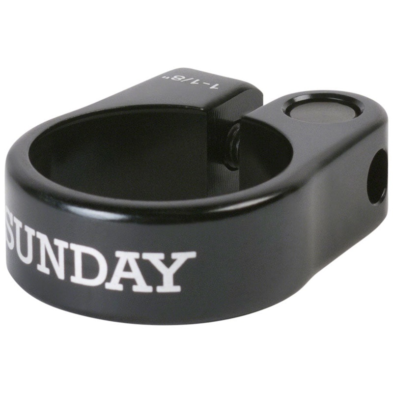 Slim Seatpost Clamp – 1-1/8″ Black