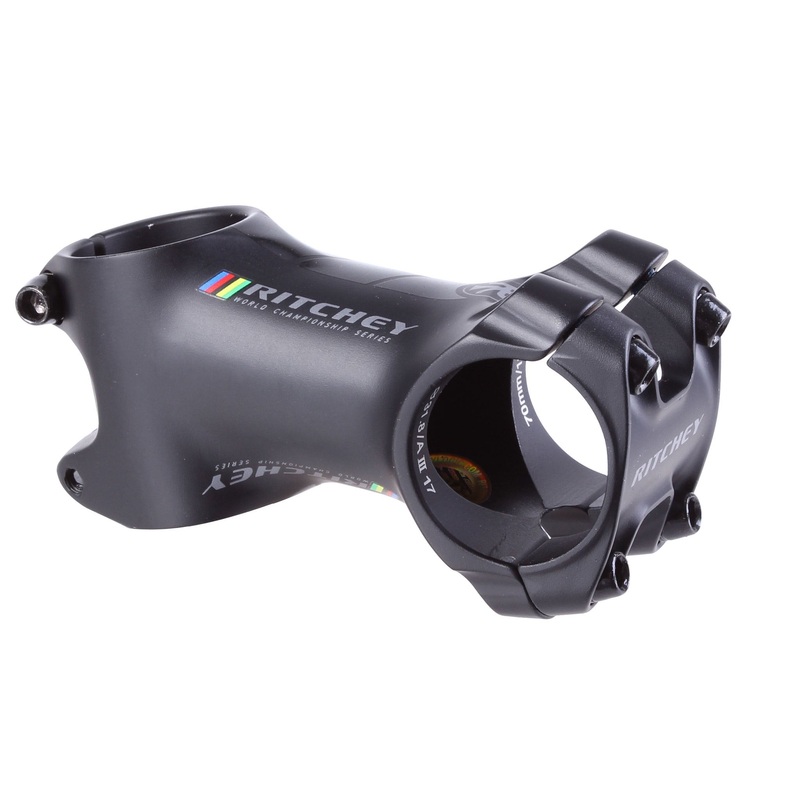 WCS C220 Stem – 80mm 31.8 Clamp +/-17 1 1/8″ Aluminum Blatte