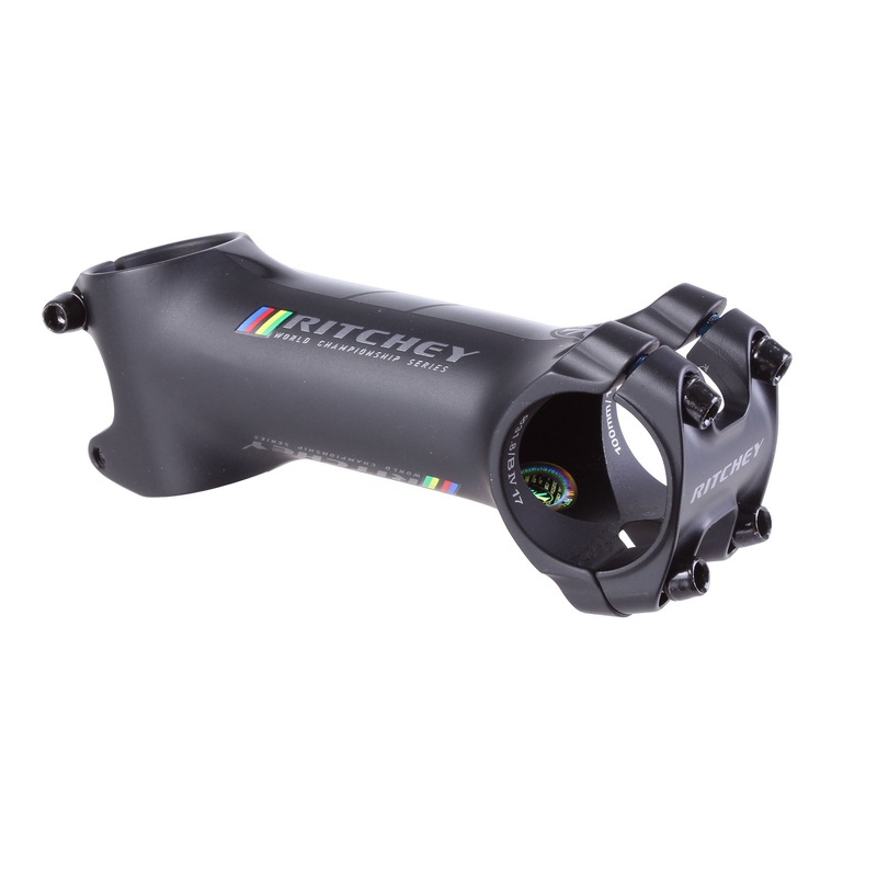 WCS C220 Stem – 90mm 31.8 Clamp +/-17 1 1/8″ Aluminum Blatte