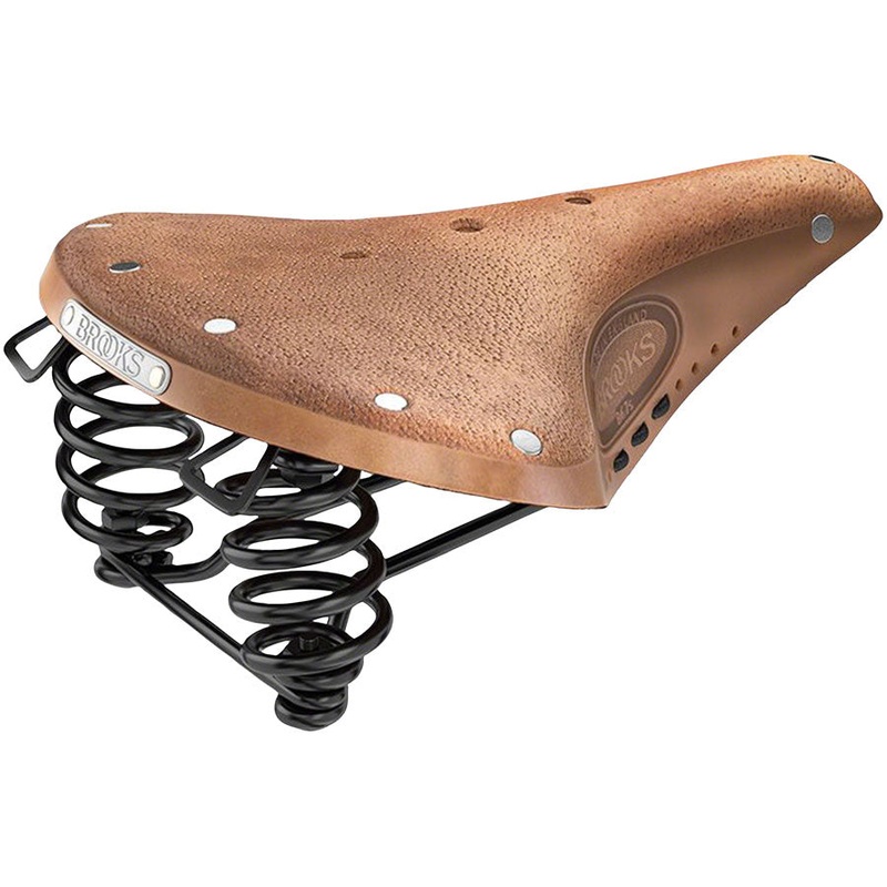 B67 Saddle – Steel Dark Tan Softened Short