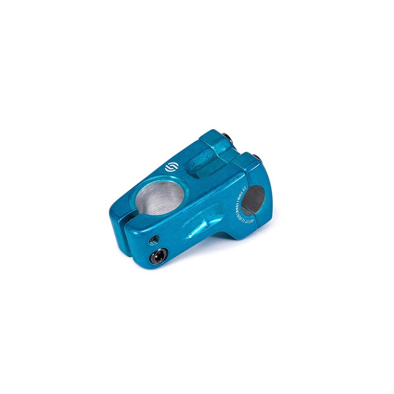 Pro Frontloader Stem Diameter: 22.2mm Length: 48mm Steerer: 1-1/8 Blue