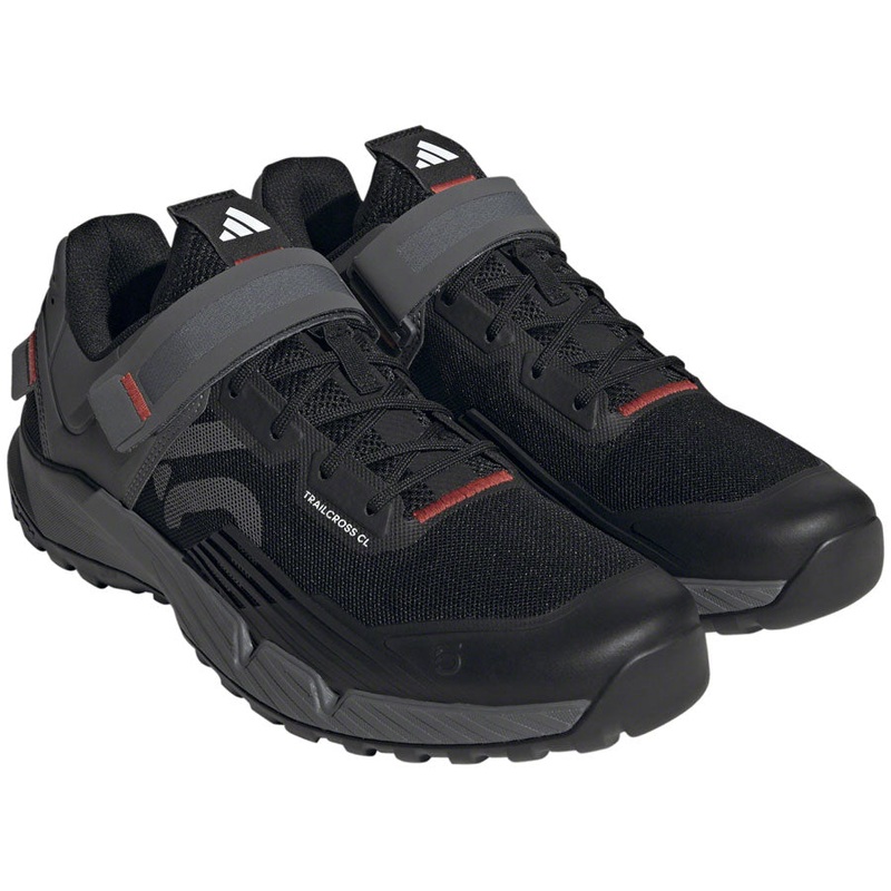 Trailcross Mountain Clipless Shoes – Mens Core BLK/Gray Three/Red 7