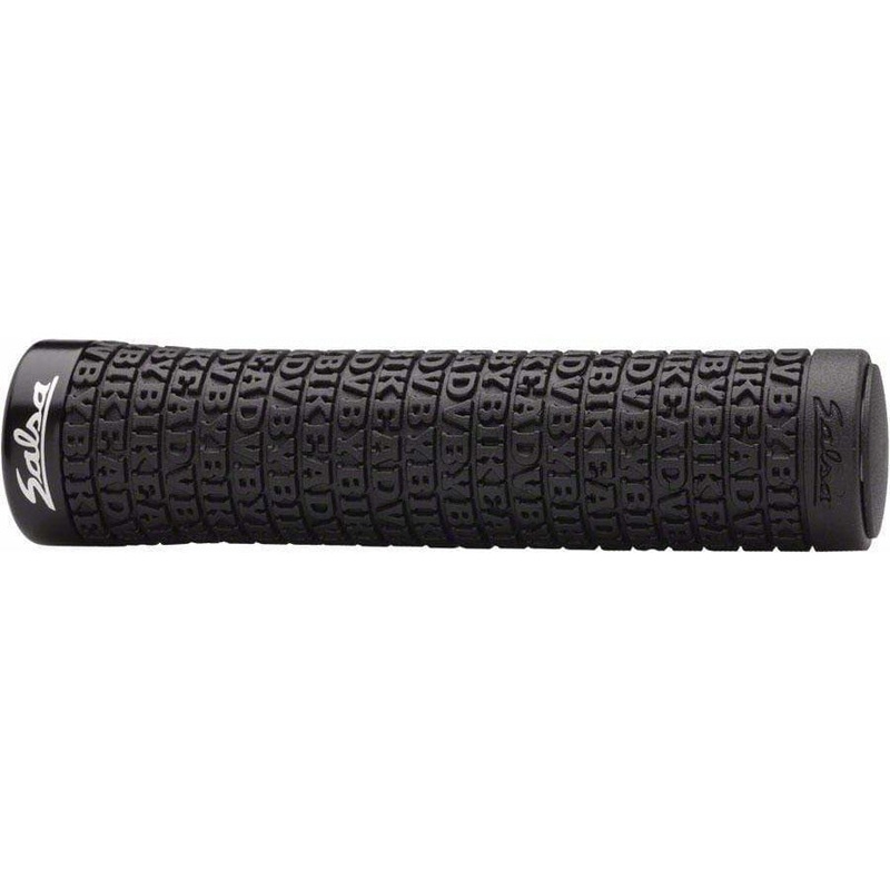 Backcountry Lock-On Bike Handlebar Grips – Black, Lock-On Black