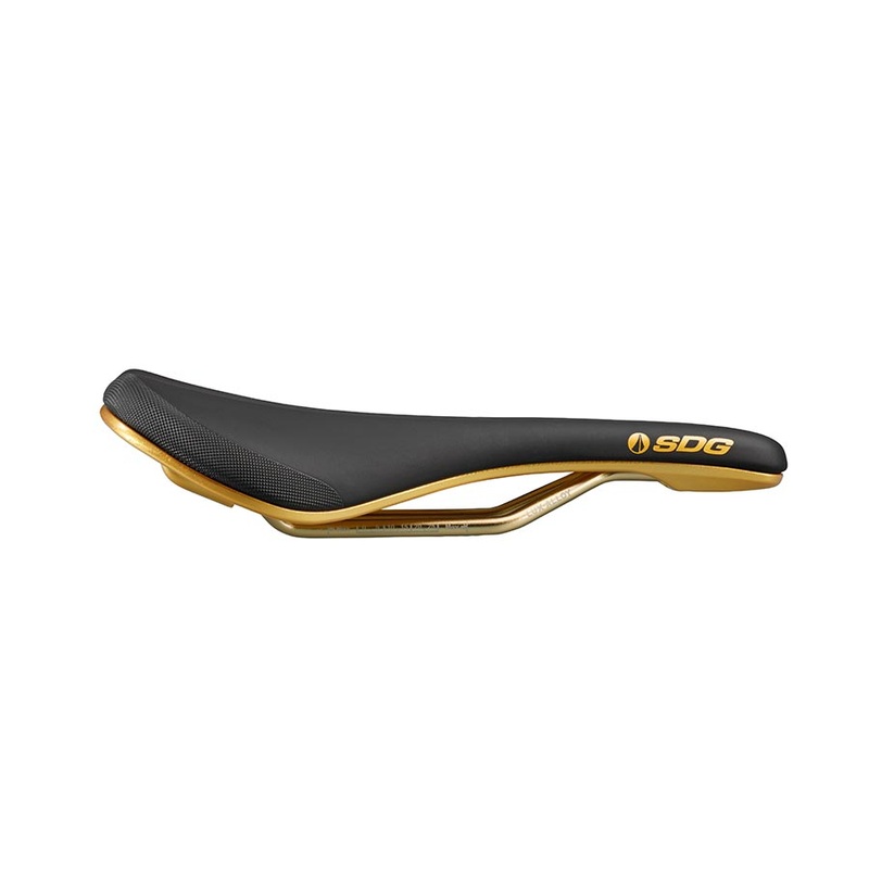 Bel-Air V3 Galaxic Saddle Lux Rails Black/Gold