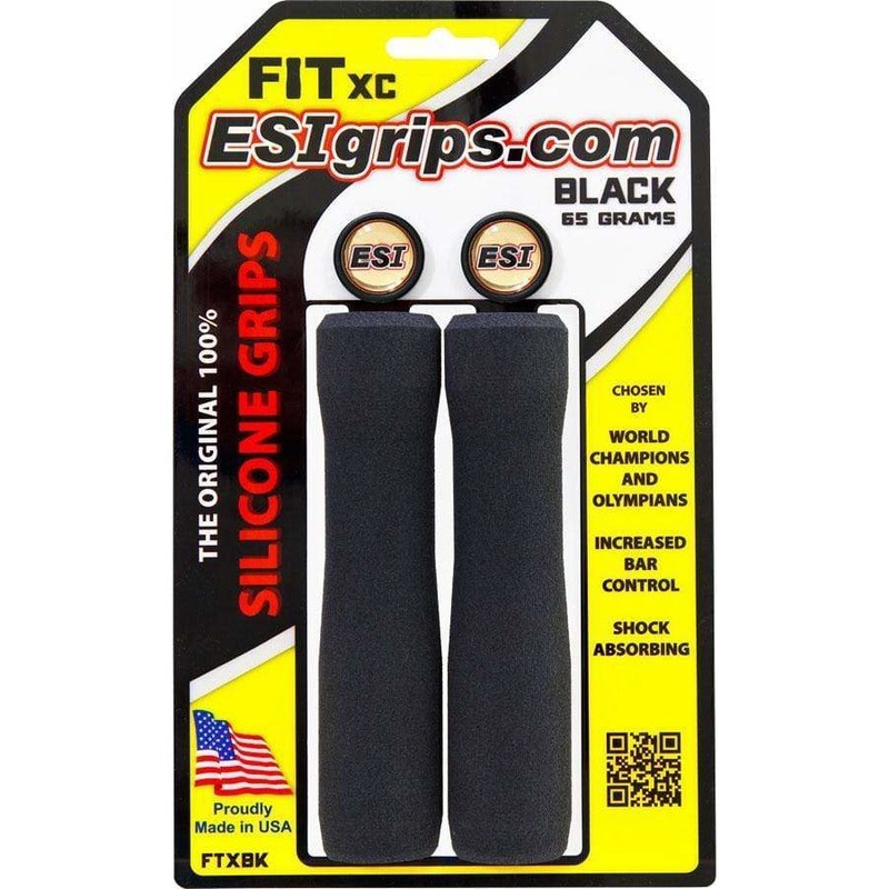 FIT XC Bike Handlebar Grips Black