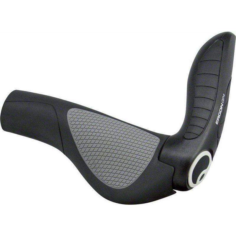 GP4 Grips – Black/Gray Lock-On Large Gray