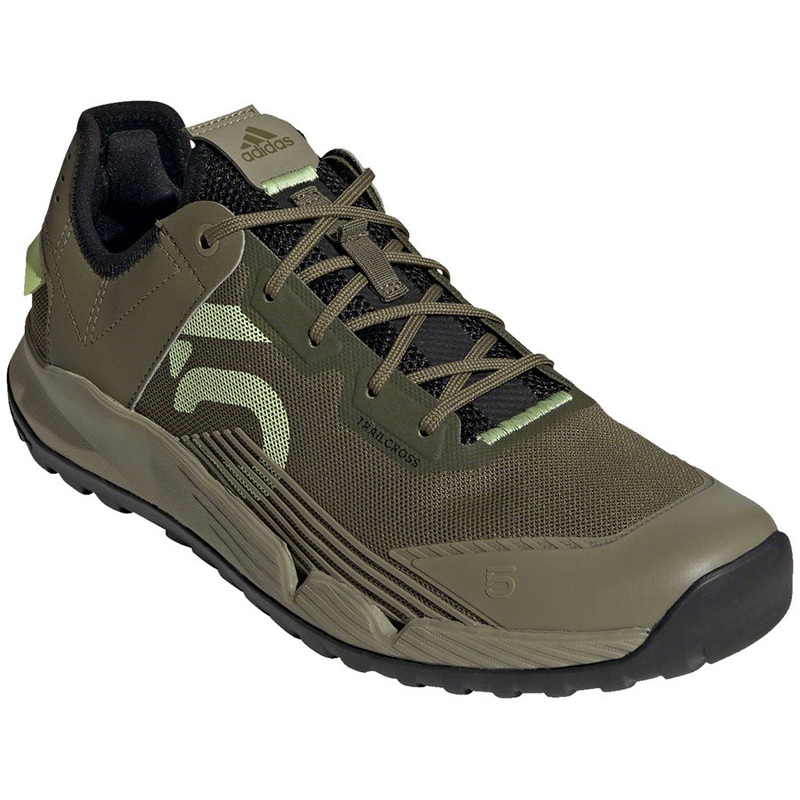Trailcross LT Flat Shoes – Mens Focus Olive/Pulse Lime/Orbit Green 12