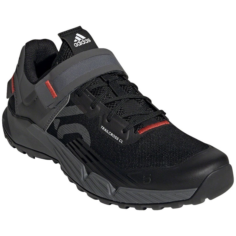 Trailcross Mountain Clipless Shoes – Womens Core BLK/Gray Three/Red 10