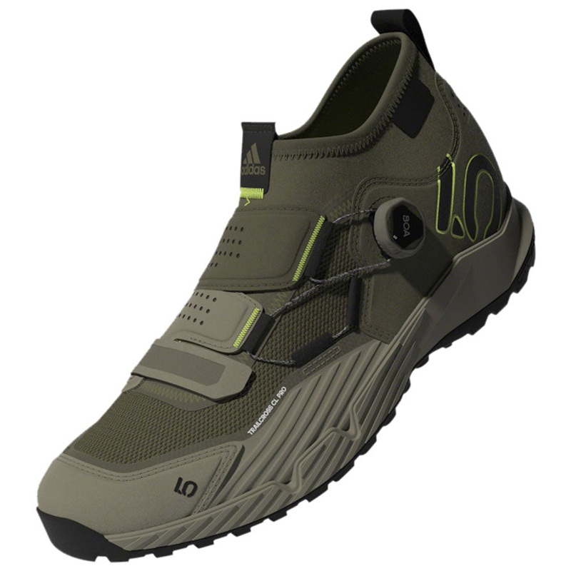 Trailcross Pro Mountain Clipless Shoes – Mens Green/BLK/Green 7.5