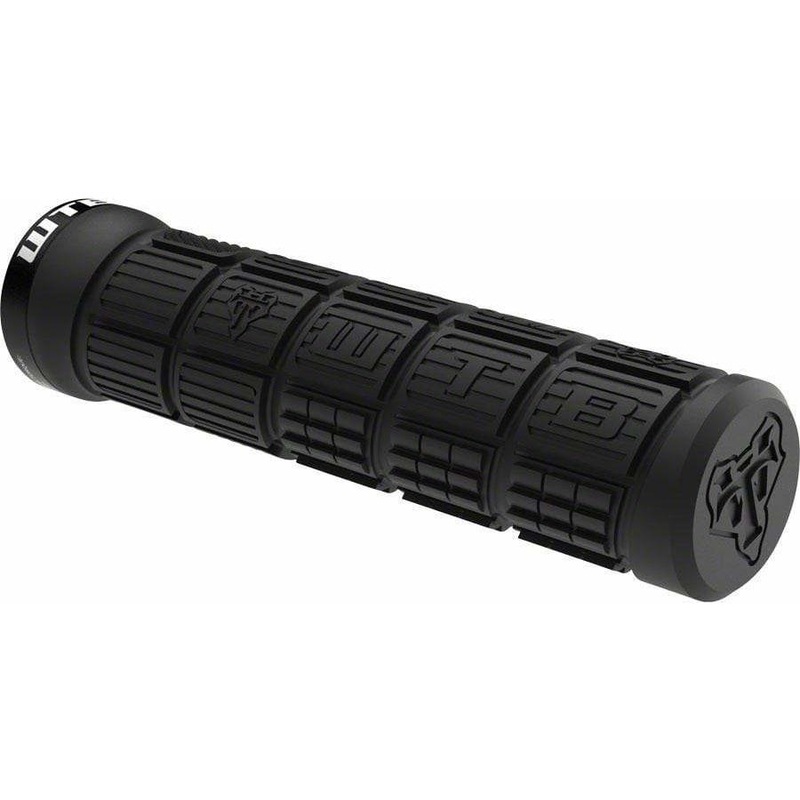 Wafel Bike Handlebar Grips – Black, Lock-On Black