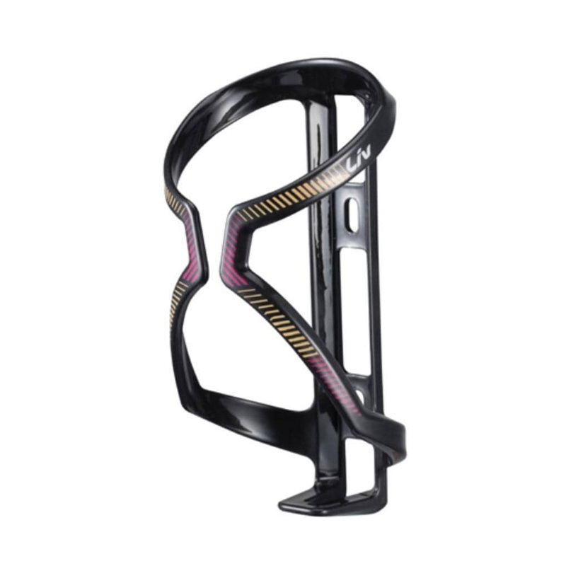 Airway Composite Water Bottle Cage Black / Pink Standard