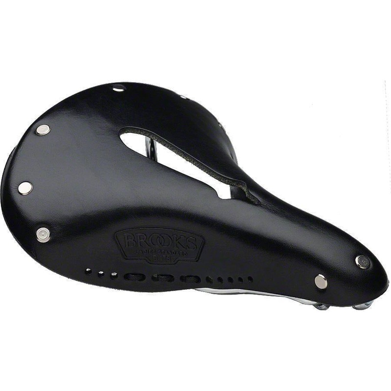 B17 S Standard Imperial Women’s Saddle with chrome steel rails Black