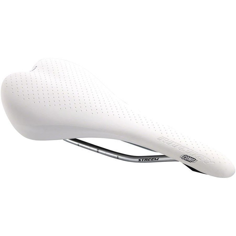 Comp Streem 132mm Width Saddle White