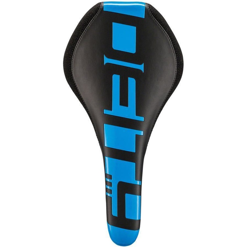 Deity Speedtrap AM Cromo Rail Saddle Black/Blue