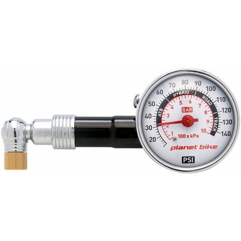 Dial Bike Tire Pressure Gauge – 140psi