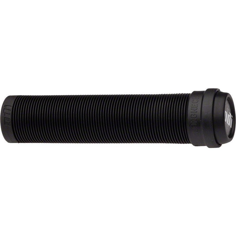 Flangeless Longneck Bike Handlebar Grip Black