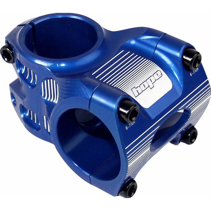 Freeride 31.8mm Bike Stem – Blue 31.8mm 0 Degrees 35mm