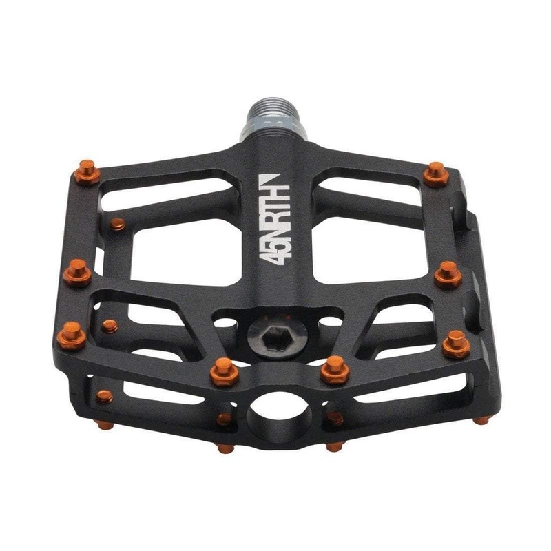 Heiruspecs Pedals – Platform Aluminum 9/16″ Black Black
