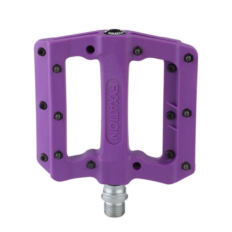 Mesa MP Pedals – Platform Composite/Plastic 9/16″ Purple Purple