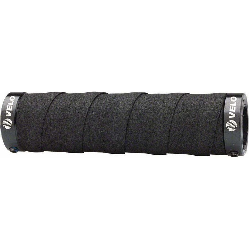 Attune Bike Handlebar Grips – Black, Lock-On Black