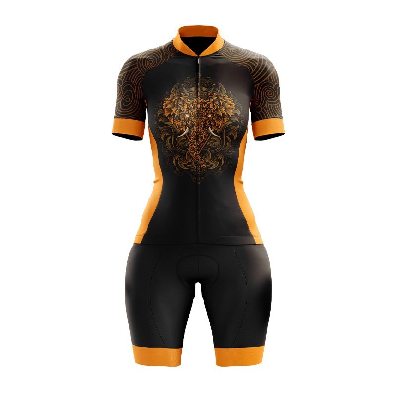 Hipster Elephant Ladies Cycling Kit S Bib Shorts No Pockets