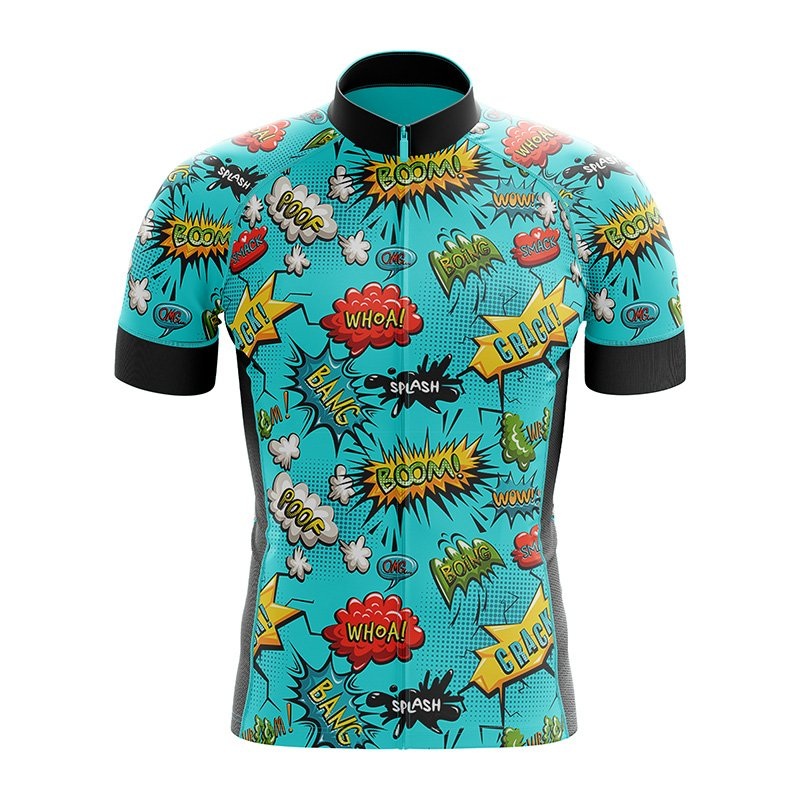 Pop Art Pattern Cycling Jersey S