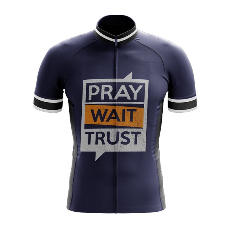 Pray Wait Trust Cycling Jersey S