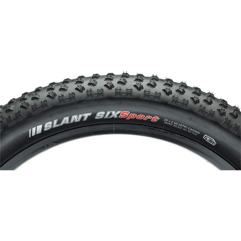Slant 6 Sport Wire Bead 20″ Bike Tire 20″ x 2.6″