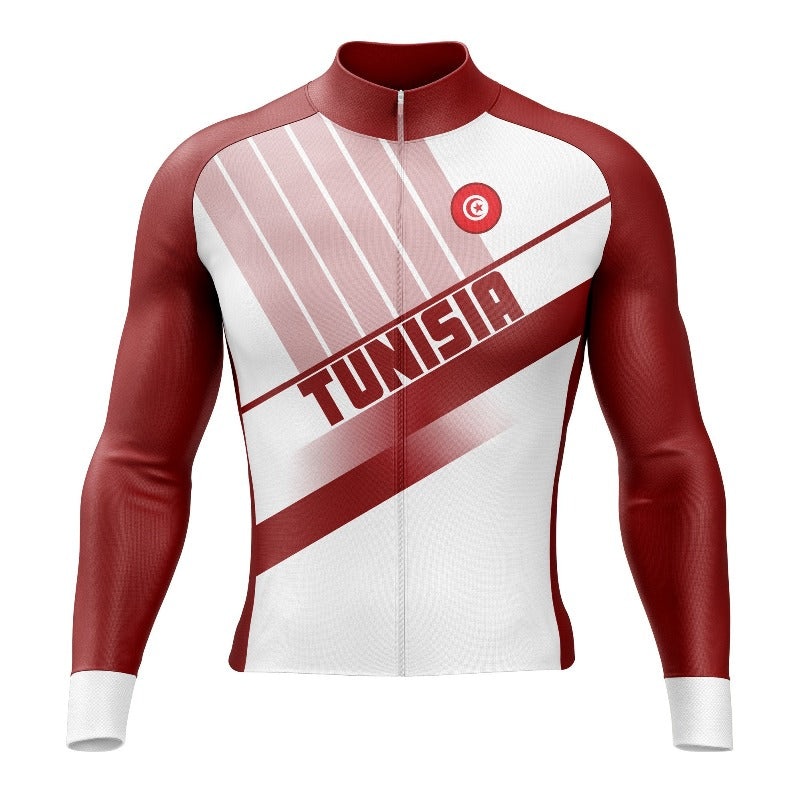 Tunisia Long Sleeve Cycling Jersey S